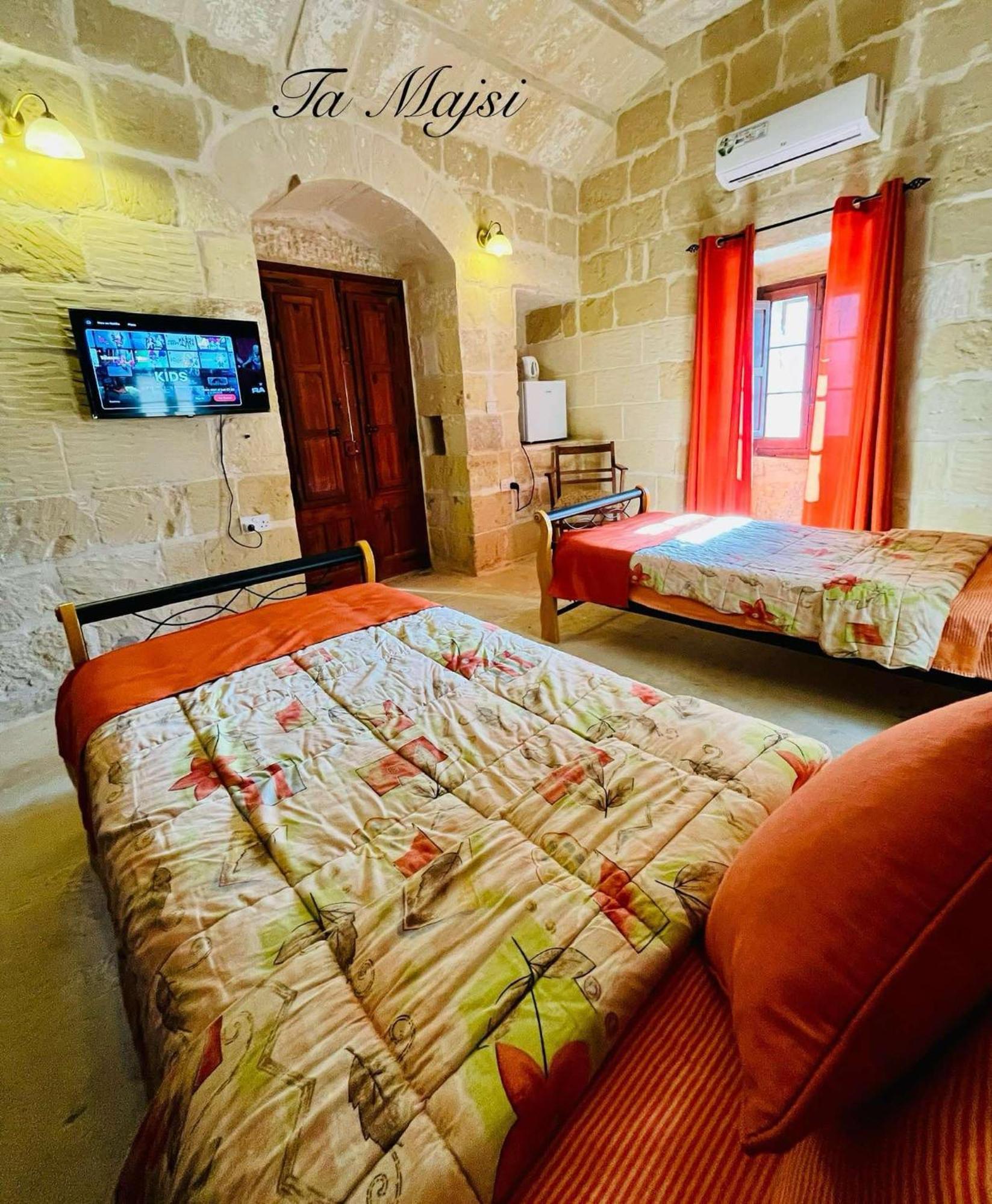 Ta Majsi Farmhouse With Indoor Heated Pool 산로렌츠 외부 사진